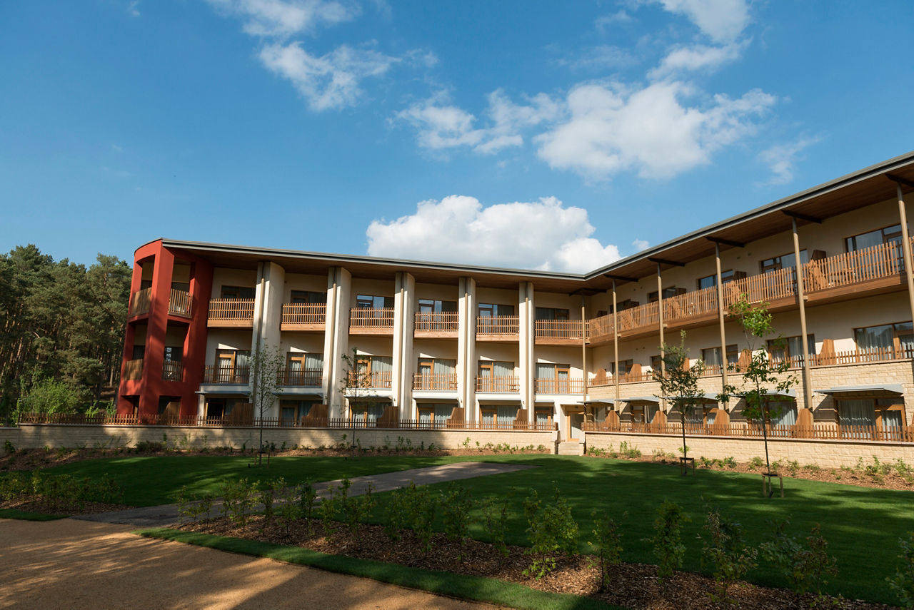 Hotel at Woburn Forest.