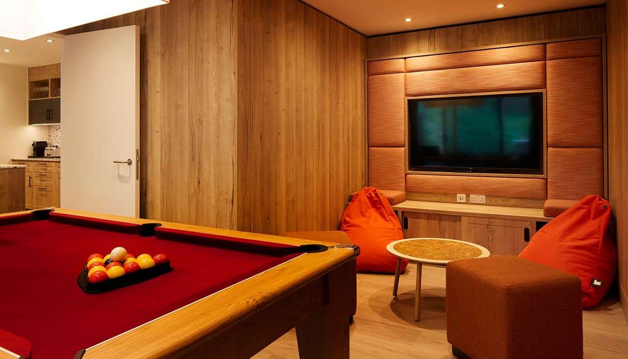 Games room.