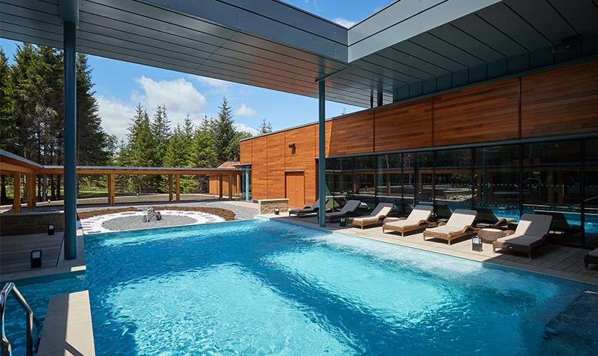 Accommodation in the forest.