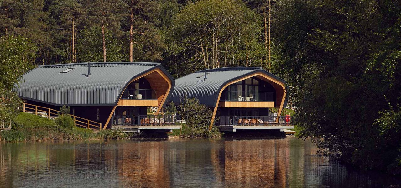 Elveden Forest waterside lodges