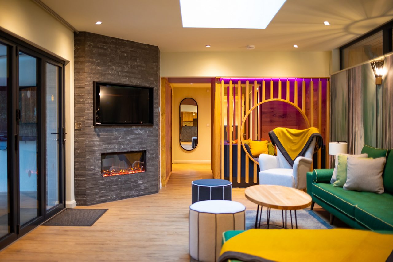 Woodland Explorer interior view of kitchen.